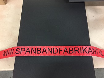 Spanbanden laten bedrukken